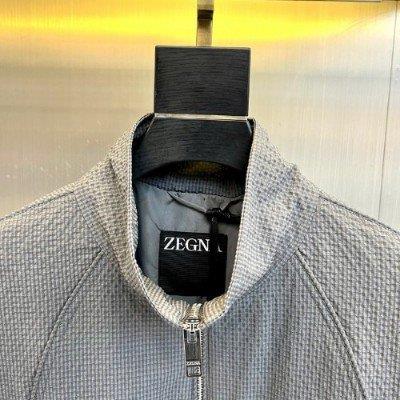 wholesale quality zegna suede leather coat model no. 32